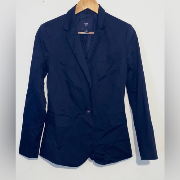 GAP One Button Blazer Size 2 - Picture 1 of 7